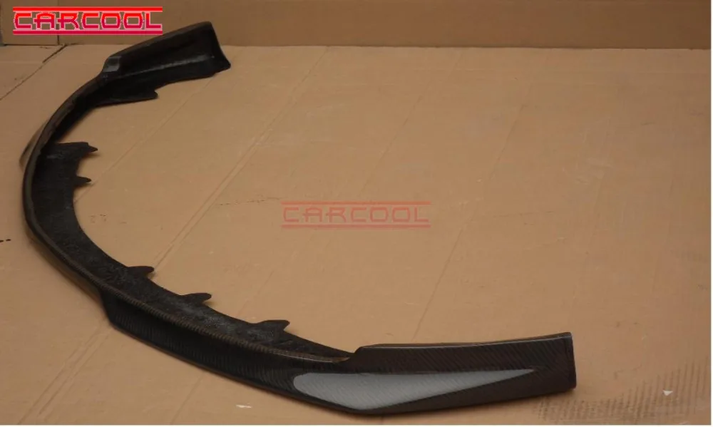 Кузов для стайлинга автомобиля сплиттер переднего бампера из углеродного