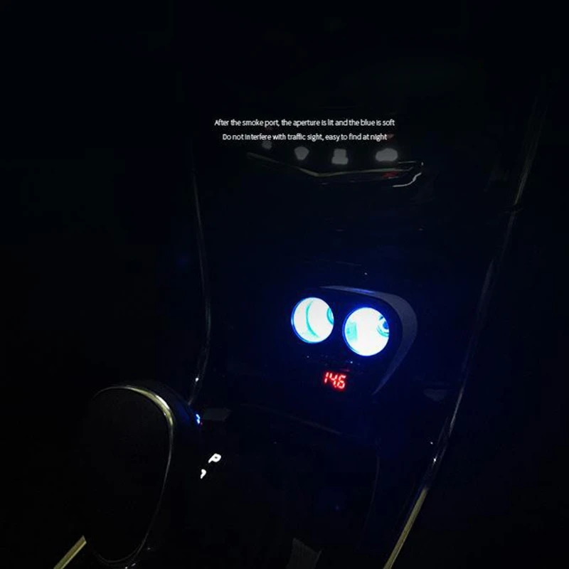 DC 12 V/24 V 120W Универсальный 2-полосный прикуриватель двойной USB Автомобильное