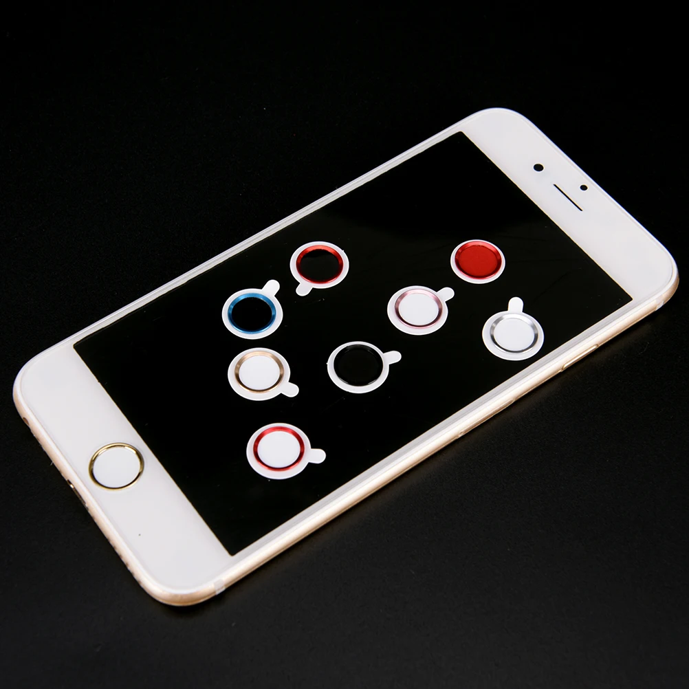 Сенсорный ID Главная Кнопка Наклейка защита для клавиатуры keycap iPhone 5S 6 6s 7 S Plus
