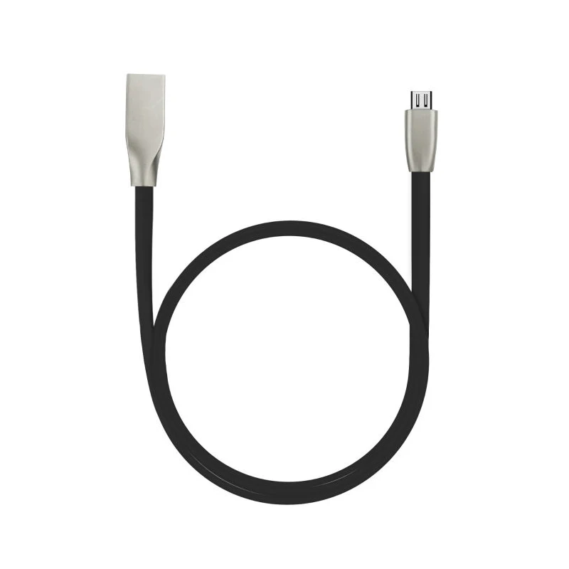 1 М Кабель Micro Usb 3D Цинковый Сплав 6 Цвет Быстрой Зарядки Синхронизации Данных для