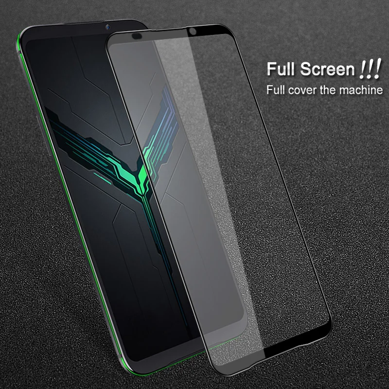 Закаленное стекло для Xiaomi Black Shark 4 2 Pro Helo Защитная пленка экрана с полным