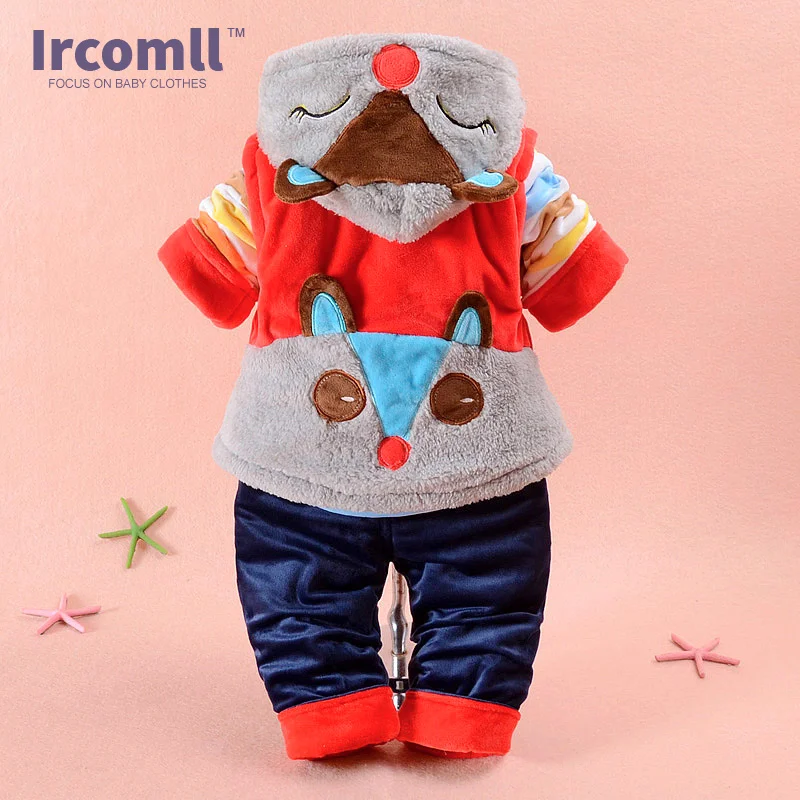 Детский костюм из трех предметов жилет пальто и брюки на осень/зиму|baby clothes fox|baby