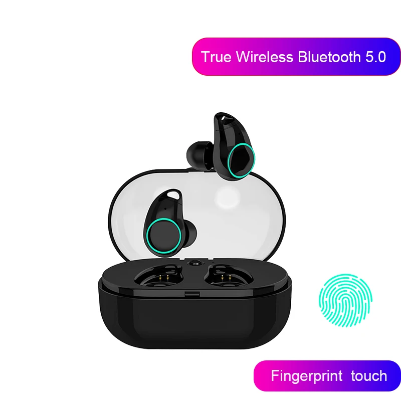 Lakukom настоящие Беспроводные Bluetooth 5 0 наушники с сенсорным управлением i7 стерео