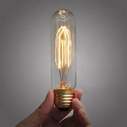 40 Вт винтажная лампа накаливания Edison T10 с радио трубкой. Упаковка из 10|bulb incandescent|bulb