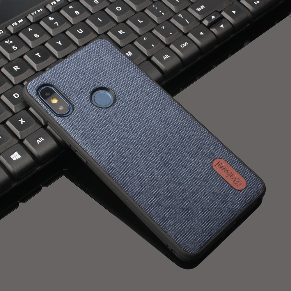 Чехол с тканевой текстурой для Xiaomi Redmi Note 6 7 5 Pro 6A тканевый чехол POCOPHONE F1 Mi 9 8 SE Lite Mix