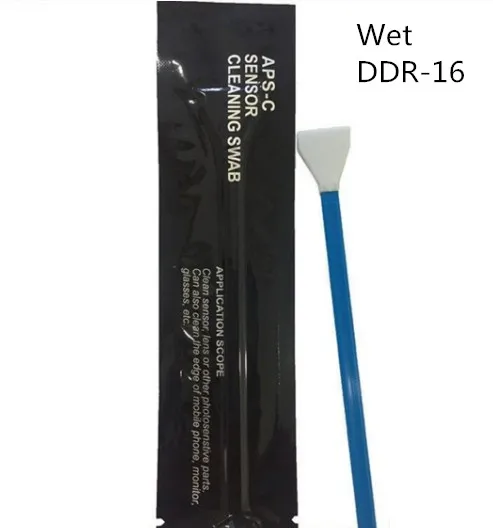 DDR-16mm(wet) 5 шт. датчик чистящий тампон DSRL или SRL цифровой очиститель для камеры набор для чистки объектива для камеры Nikon Canon - Цвет: DDR-16mm(wet)