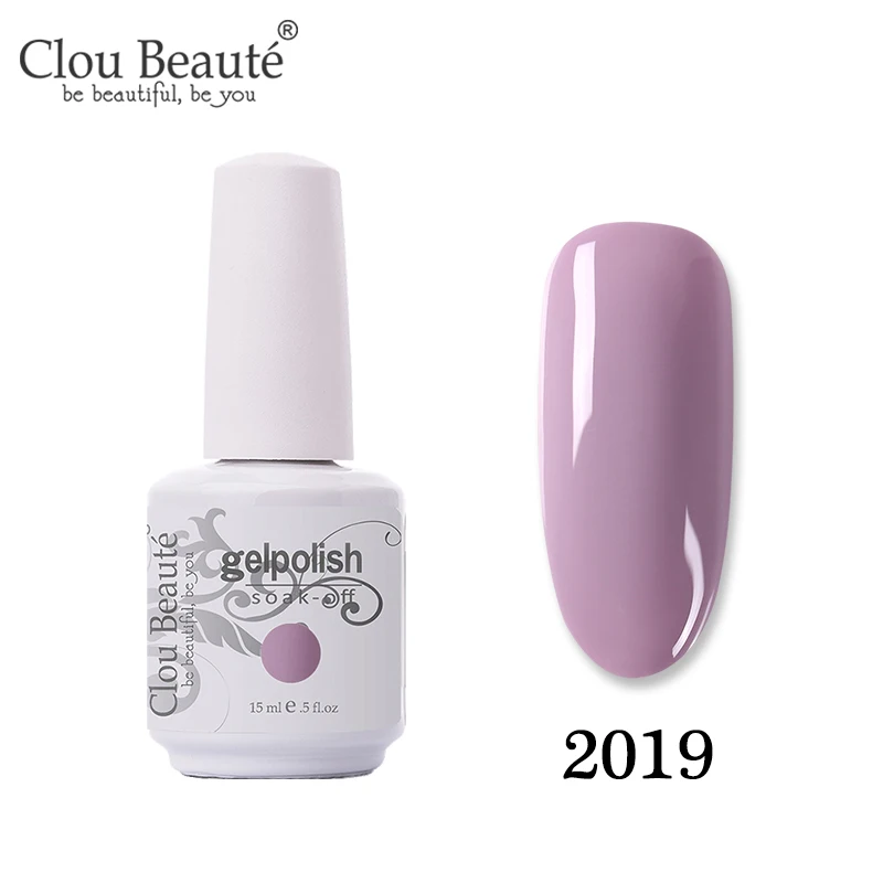 2019 Clou Beaute 131 цвет праймер гель лак замачиваемый УФ светодиодный Гель-лак для ногтей Полупостоянный Гель-лак Vernis набор УФ Гибридный гвоздь искусство - Цвет: 2019