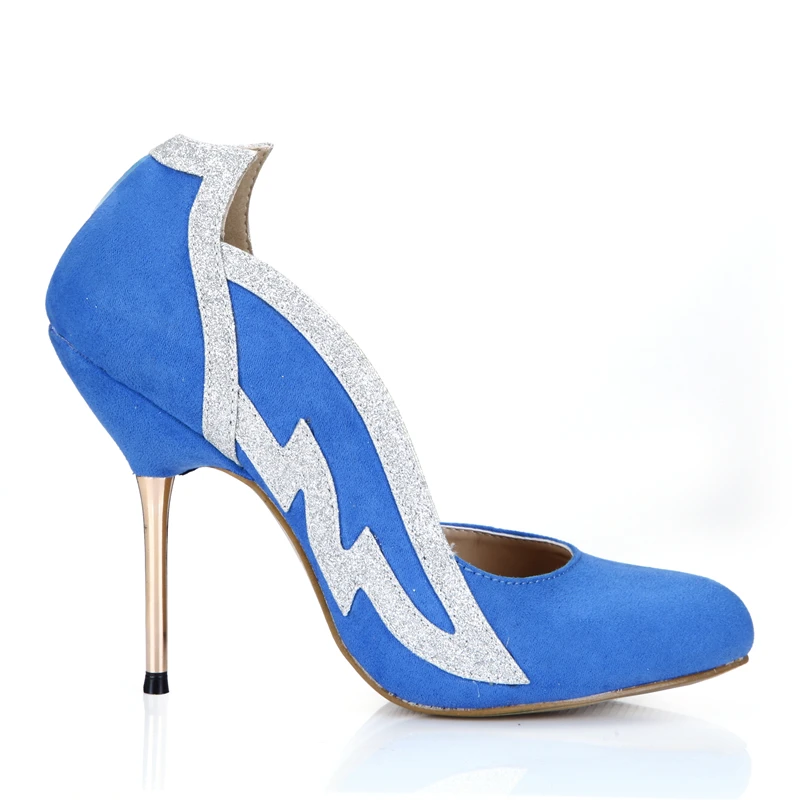 Sorbern синий для женщин Насосы Дизайнер Soes Роскошные 2018 слипоны chaussures femme женская