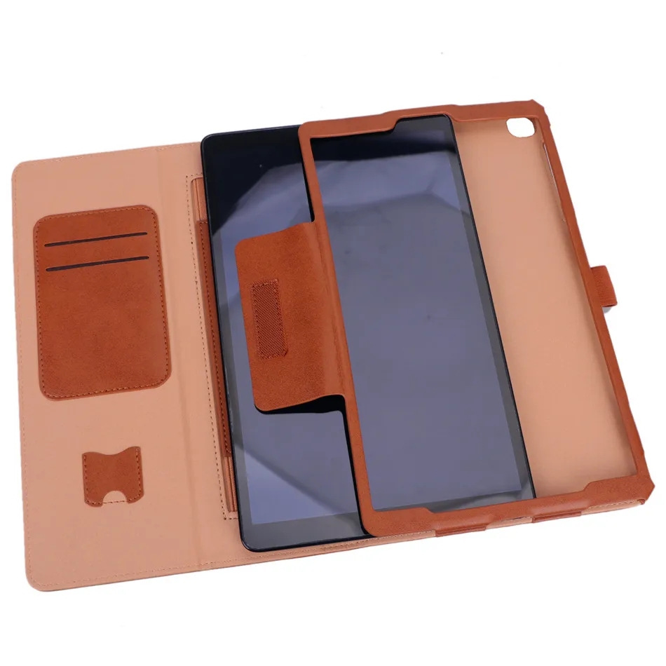 Чехол для samsung Galaxy Tab A 10,1 T510 T515 SM-T510 чехол Funda для планшета из искусственной кожи чехол-подставка+ пленка+ ручка