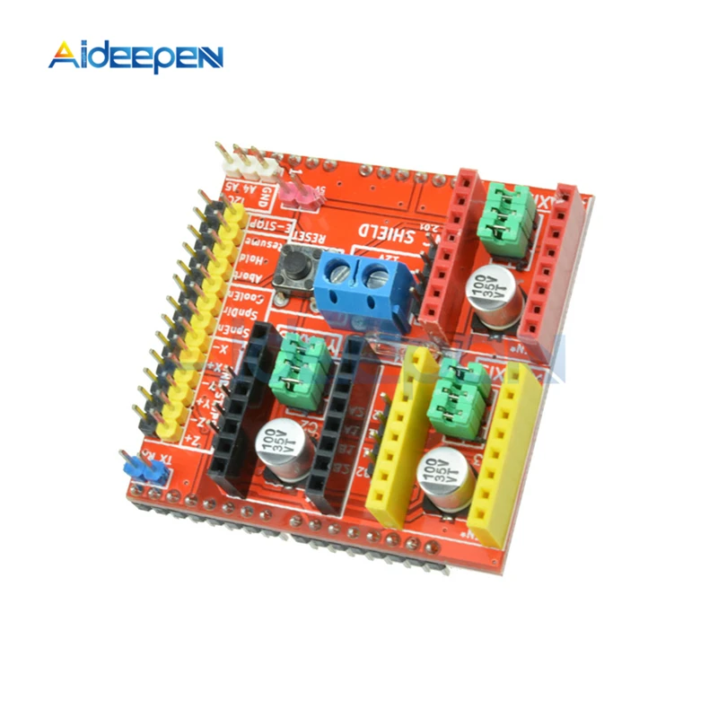 Плата расширения для щита CNC A4988 плата V2.0 V3.0 V4.0 модуль драйвера Arduino Комплект
