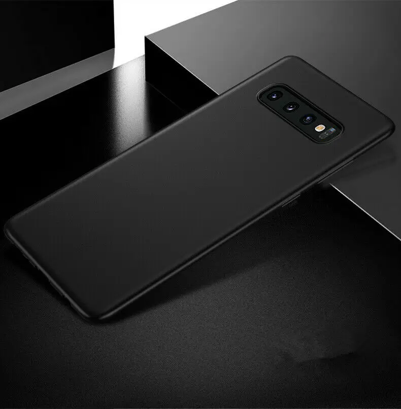 X-Level ультра тонкий матовый ПП задний Чехол для samsung Galaxy S9+ S10+/Note 9 s10e - Цвет: Black