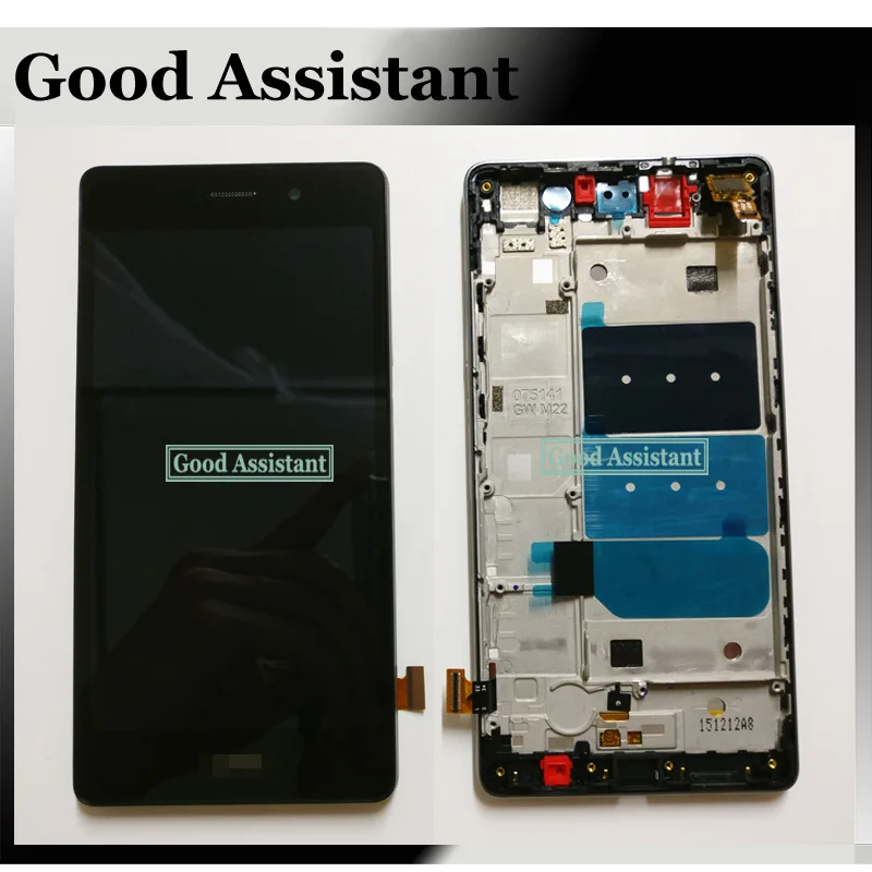 Черный/белый/золотой для Huawei P8 Lite ALE L04 L21 TL00 L23 CL00 L02 UL00 Полный ЖК дисплей + сенсорный