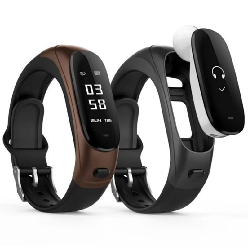 Умный Браслет высокого класса с пульсометром и монитором кровяного давления
