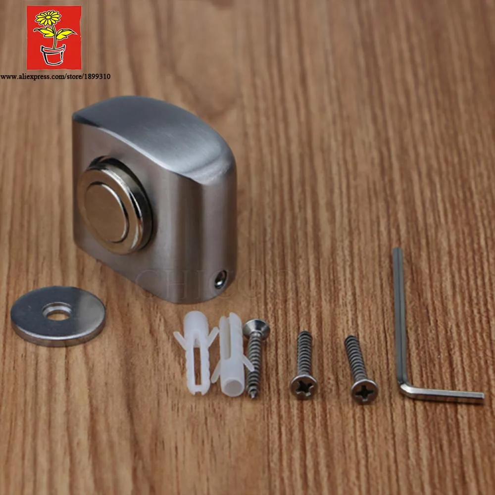 Магнитная дверная пробка из нержавеющей стали 304 напольные магнитные дверные