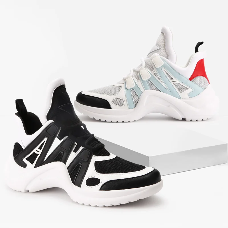 YD EVER женская повседневная обувь брендовая Осенняя спортивная с дышащей сеткой