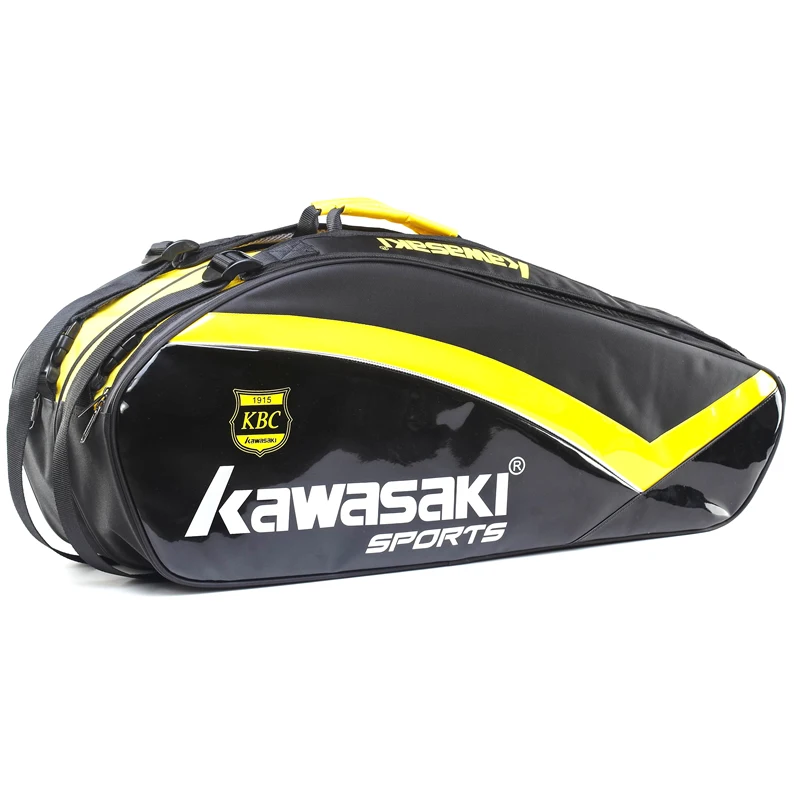 100% оригинальный Kawasaki KBB-8667 Multifuntional спортивная сумка Бадминтон ракетки для 6 шт.