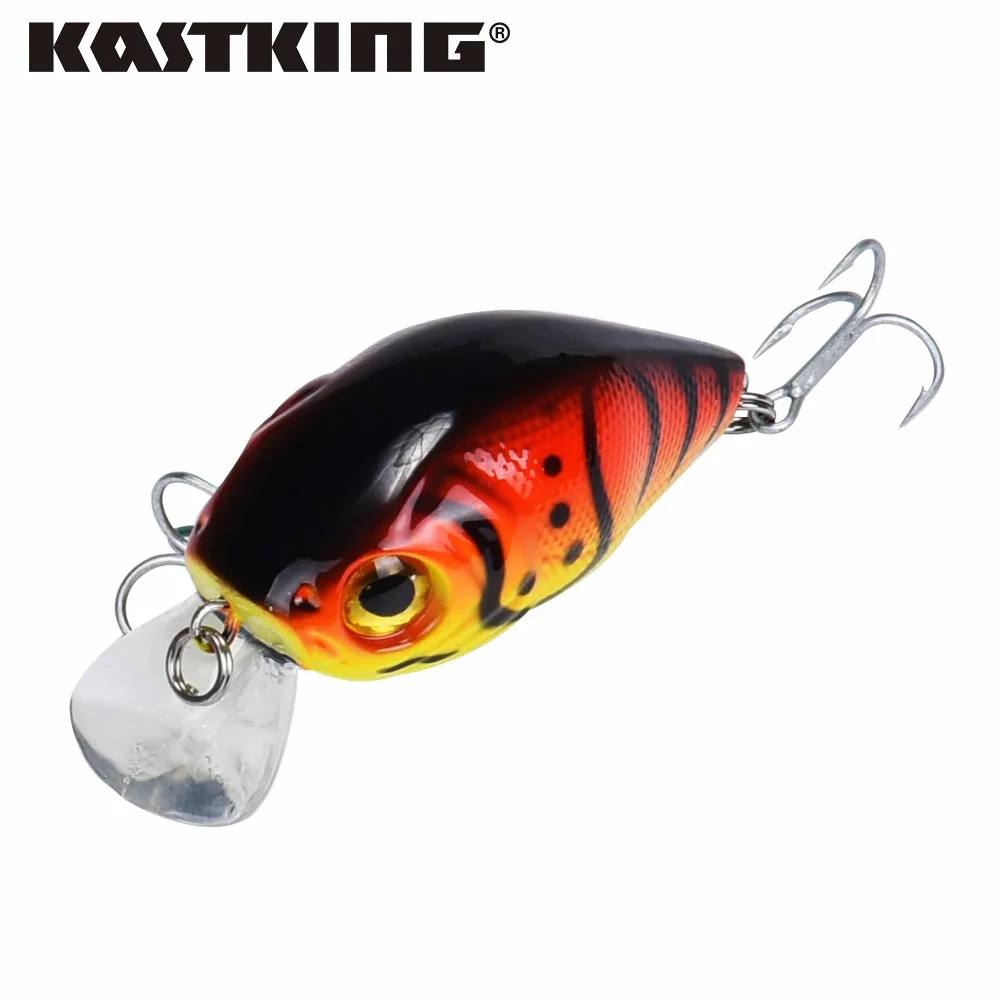 KastKing Новинка 2017 года супер цена рыболовные снасти 3D глаза Crank lure1pc Рыбалка Bait