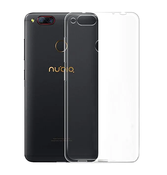 Мягкий кристально чистый чехол для телефона ZTE Axon 7 Nubia Z17 mini S Z18 Z9 Z11 Max N3 N2 N1 M2 Lite