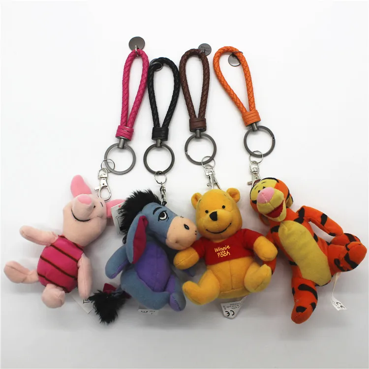 1 шт. 10 см Eyore осл Тигр Медведь свинка let Свинья Мягкие плюшевые животные обучение