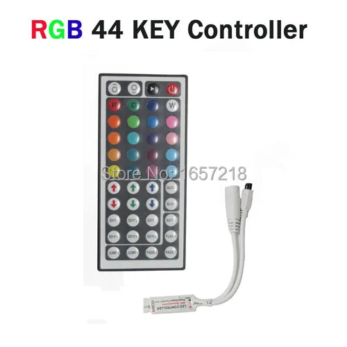 5 шт. 44 клавиши мини ИК пульт дистанционного управления для RGB 12 В SMD 5050 3528