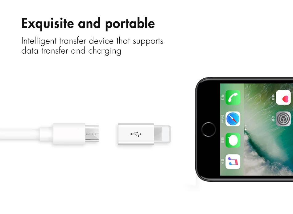 ACCEZZ 3 шт. USB OTG адаптер Micro USB Женский 8-контактный разъем для iPhone 6 7 X Plus XS XR Быстрая Зарядка разъем для передачи данных для samsung