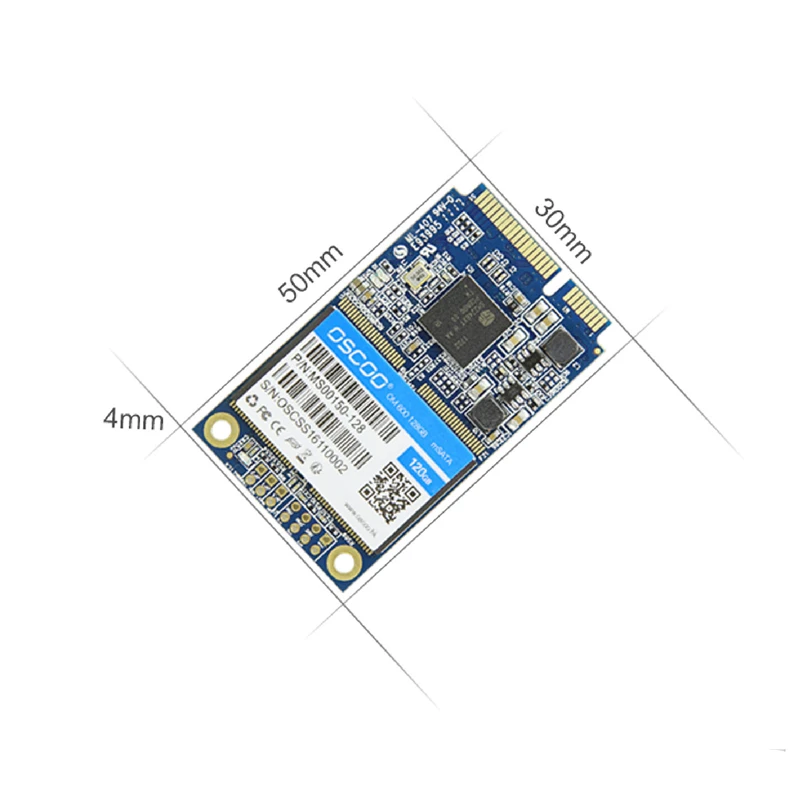 10 шт./лот OSCOO mSata SSD 64 Гб 128 ГБ 256 ГБ SSD Msata Mini SATA Msata 240 ГБ Внутренний твердотельный диск для ноутбуков ПК оптом
