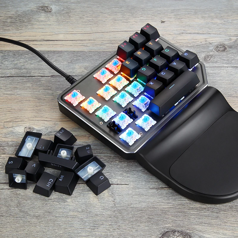 Motospeed K27 V30 для PC Gamer компьютерная игра Механическая игровая клавиатура и мышь