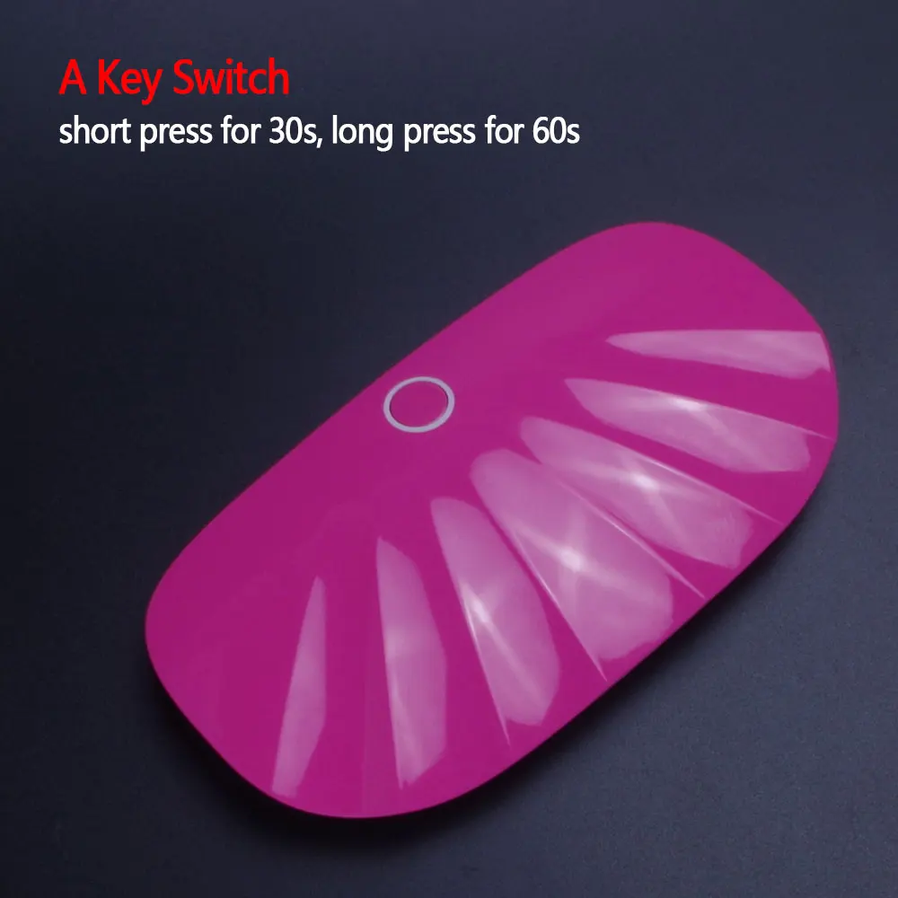 Yinikiz Mini Shell 6W UV Светодиодная лампа для сушки ногтей портативный инструмент