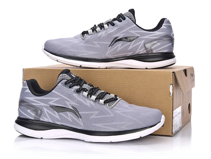 Li-Ning мужской светильник Беговая обувь дышащая подушка Спортивная обувь Кроссовки ARBM021 XYP493