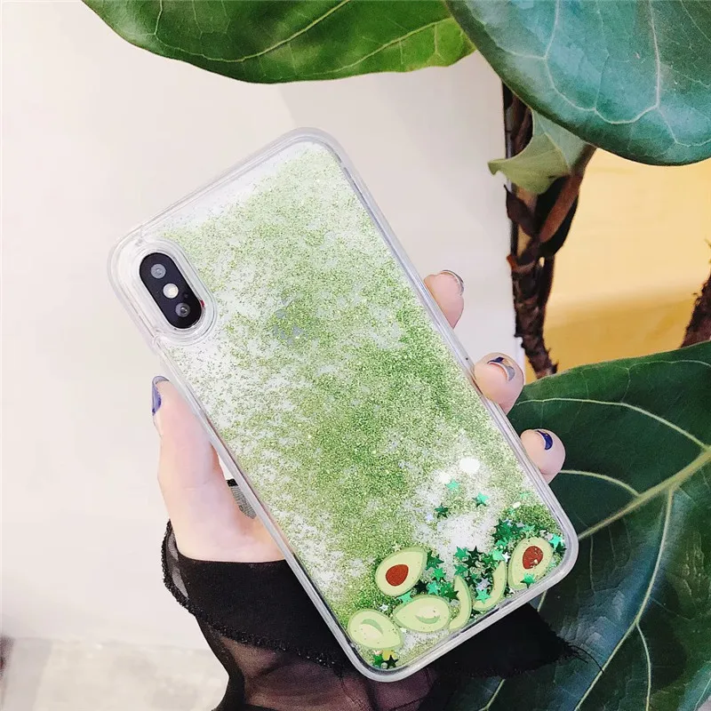 Чехол DIS летний освежающий фруктовый TPU + PC чехол для телефона iphone 6 6s 7 8plus X