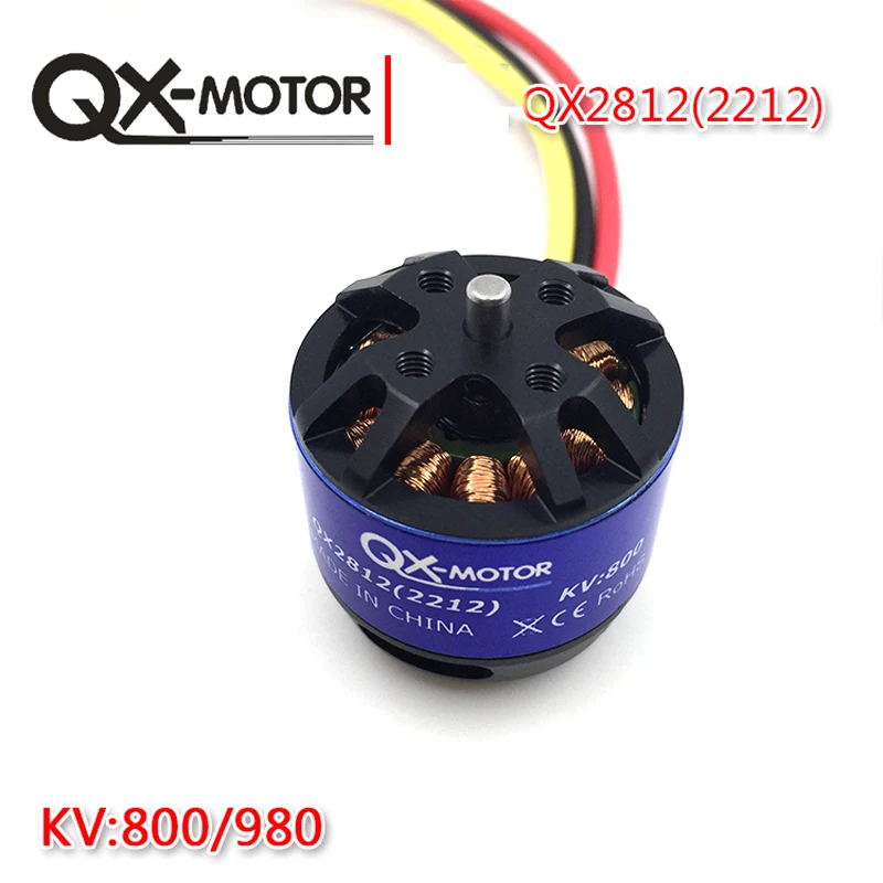 QX-Motor QX2812 (2212) 800KV 980KV бесщеточный двигатель для мультикоптера F330 F450 F550 X525 | Игрушки