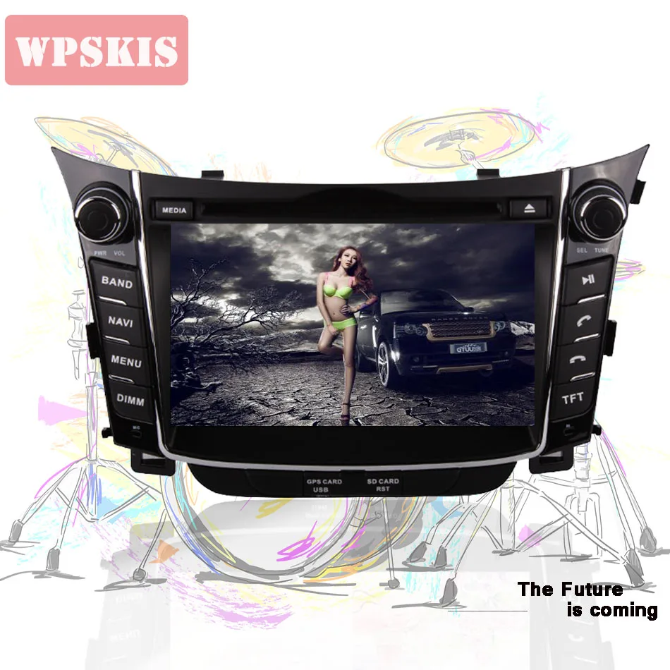 4G RAM 64G Android 10 автомобильный dvd gps плеер 1024*600 для HYUNDAI i30 2011 2013 2015 16 навигация стерео