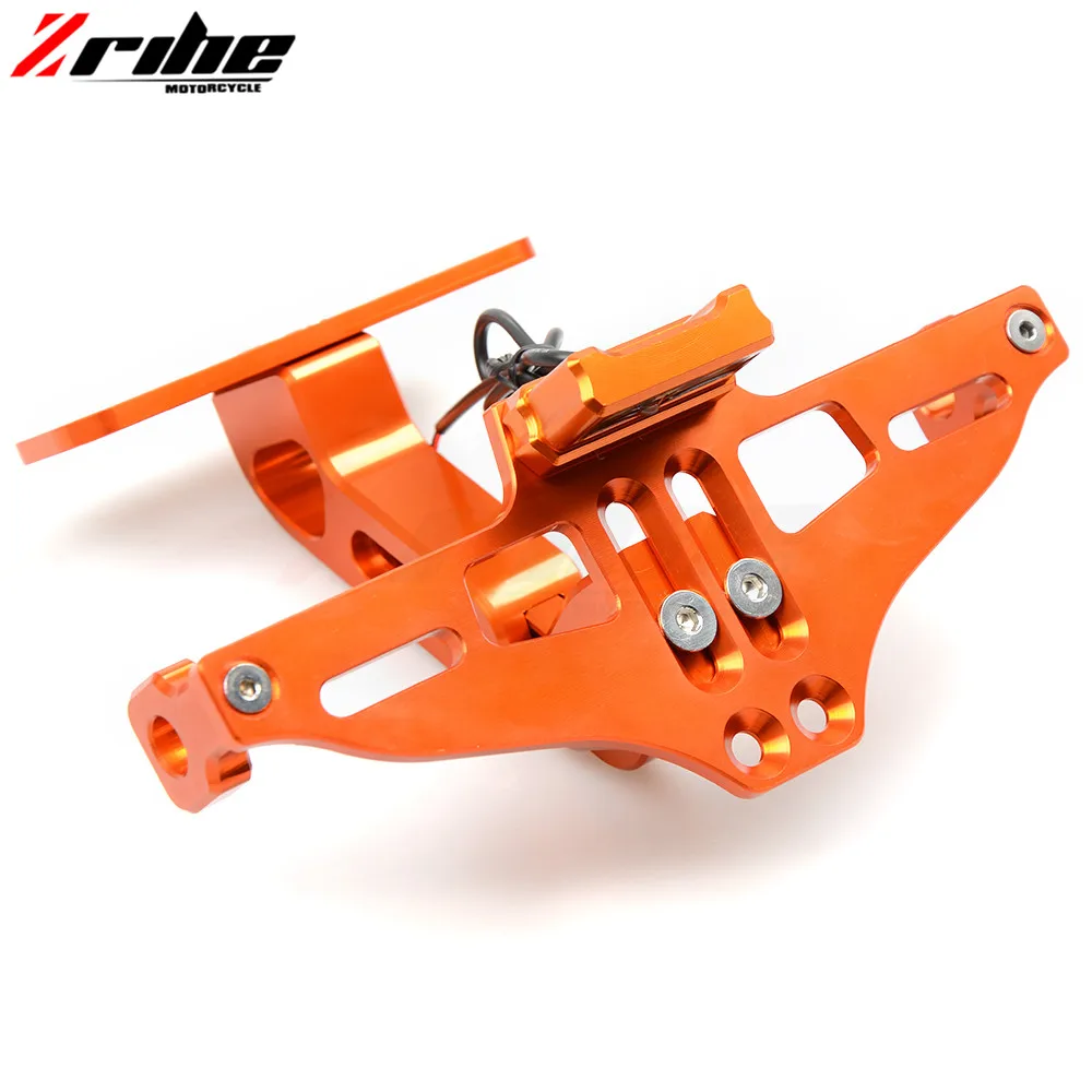 Кронштейн для номерного знака мотоцикла CNC RC 125 200 390 690 smc 1290 rc honda kawasaki yamaha tmax 530 500