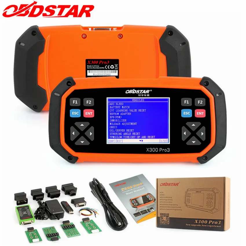 Obdstar X300 PRO3 master key бесплатного обновления Ключевые программист Пробег Исправление