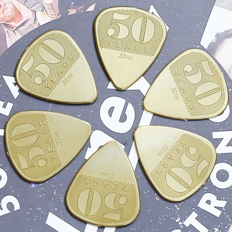 Медиаторы для гитары Dunlop 50 юбилей бас-медиатор аксессуары акустической