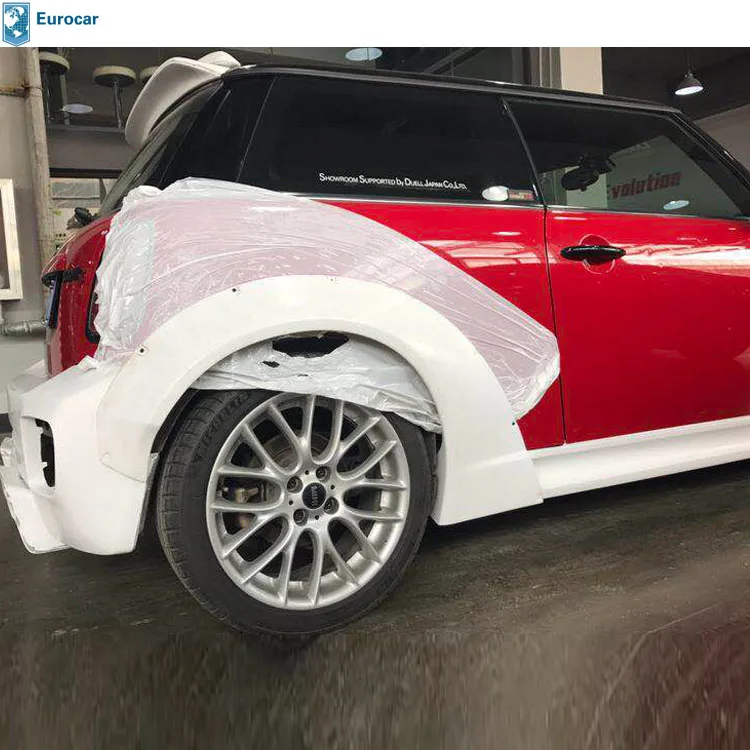 Для MINI cooper R56 обвес обновление до LB walk Стиль FRP материал 2007~ год