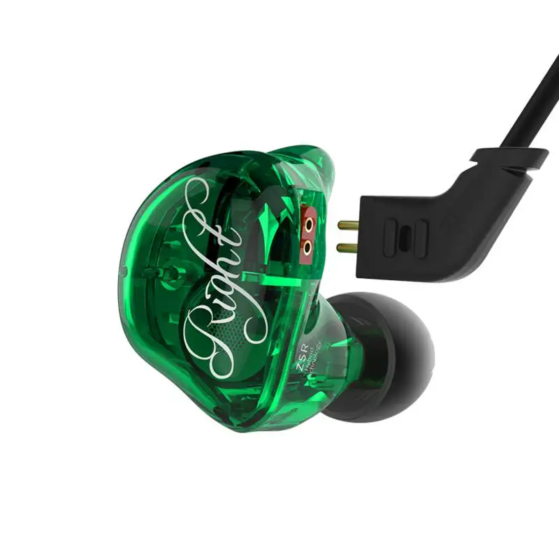 Оригинальные Внутриканальные наушники KZ ZSR Hi Fi стереонаушники с басами 2