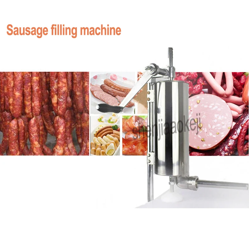 1 шт. вертикальный колбасный шприц из нержавеющей стали машина для производства