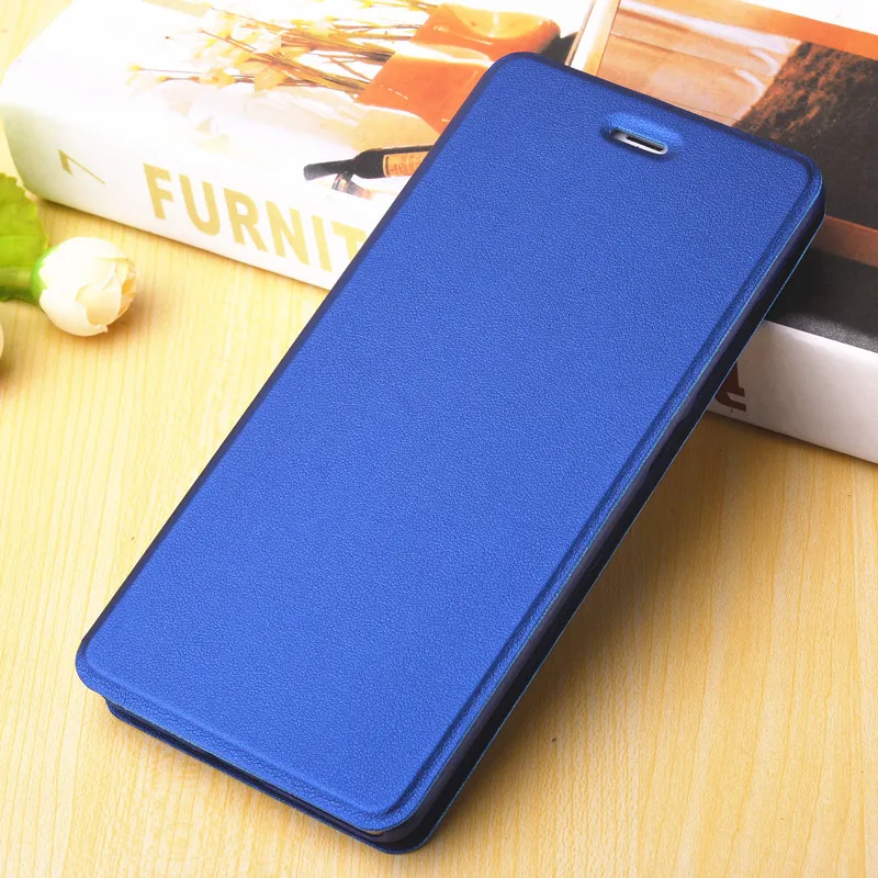 Роскошный умный флип чехол из искусственной кожи для Xiaomi Redmi Note 4 Pro с функцией
