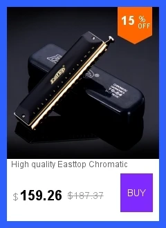 Easttop Хроматическая губная гармоника 12 отверстий 48 тон альт армоника специальный Рид хроматный рот Ogans Профессиональный музыкальный инструмент