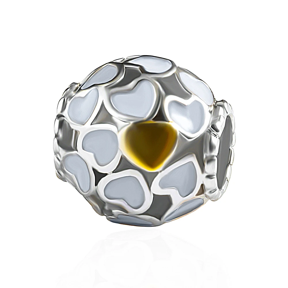HPXmas 5pcs/lot Wholesale Heart Pattern Neokubny Cube Balls Make Beads for Jewelry Crystal Charm Bracelet Making | Украшения и