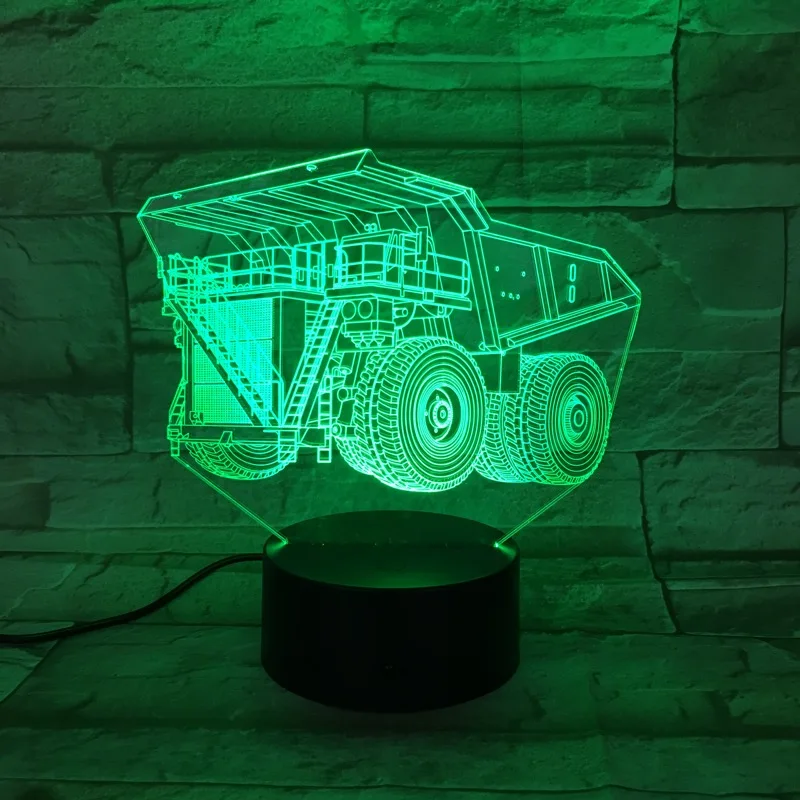 Фото Новинка ночсветильник в бронированном автомобиле VCity 3D лампа светодиодная Новинка ночсветильник в бронированном автомобиле VCity 3D лампа светодиодная