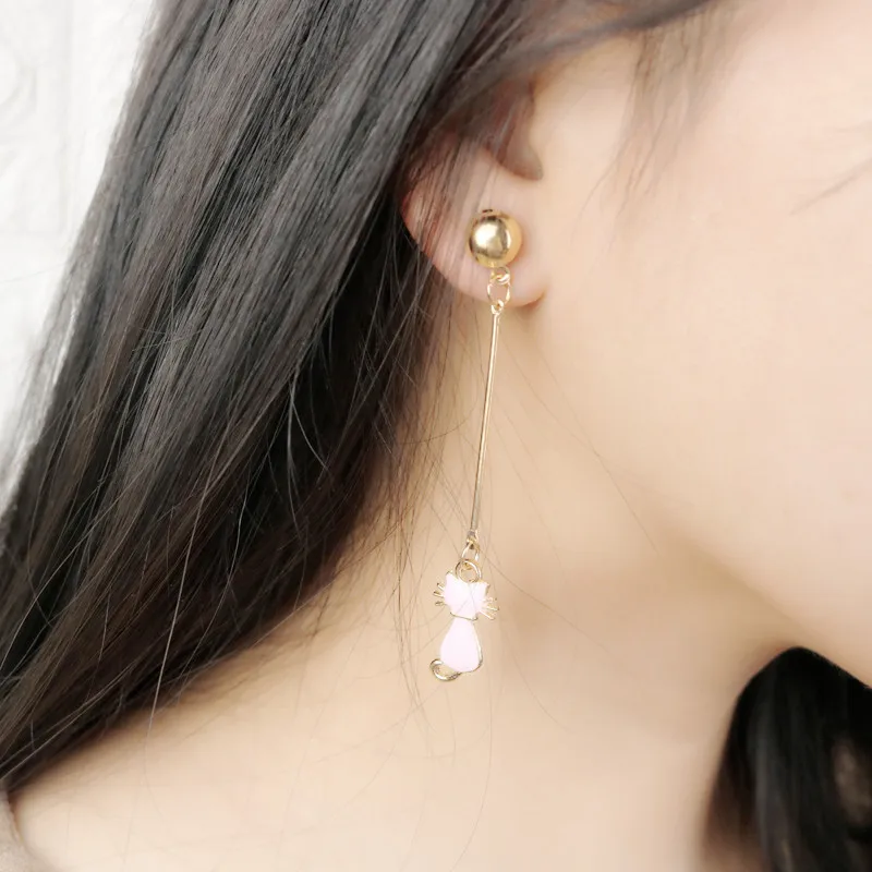 Корень 10 шт. кошка животные шармы эмали браслет &quotсделай сам&quot волос ожерелье