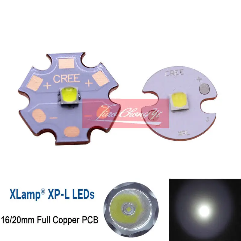 CREE XPL Светодиодная лампа высокой интенсивности (HI светодиодный 10 Вт 6500K (белый) 3 2 В