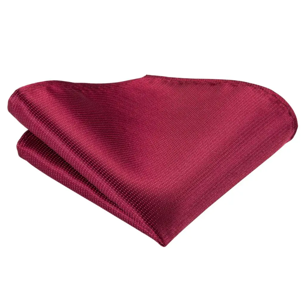 SN-3121 Hi-Tie 8.5cm 100% Silk Men Tie Light Red Striped Neckties for Classic Party Wedding Handkerchief Cufflinks Set | Аксессуары для