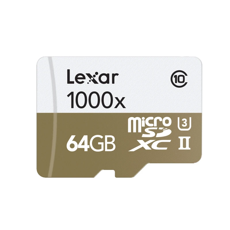 Карта памяти Lexar micro sd 64 ГБ SDXC 150 МБ/с./с карта TF U3 class10 флеш-карта картридер для