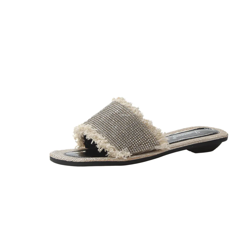 SAGACE/лаконичные летние женские пляжные туфли с открытым носком Повседневная