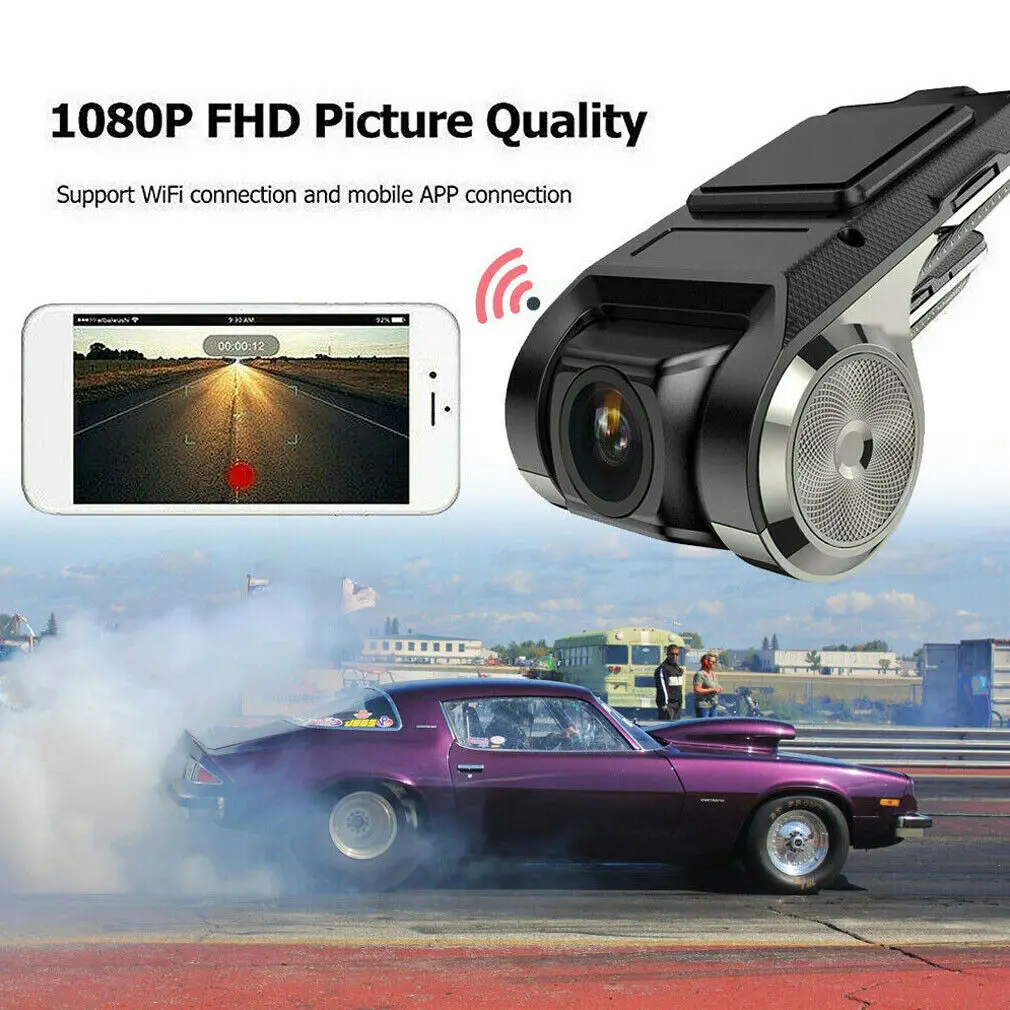 Автомобильный видеорегистратор 720P FHD 2-мегапиксельная камера ADAS g-сенсор USB |