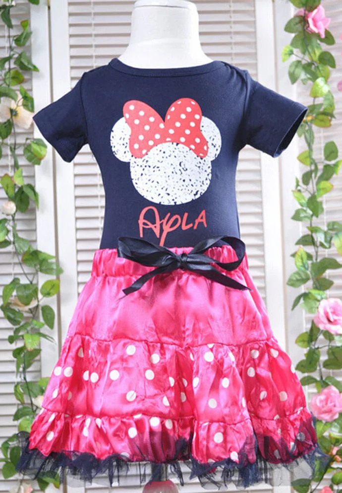 2015 девушка комплект одежды горячая распродажа летом малыша мультфильм письма