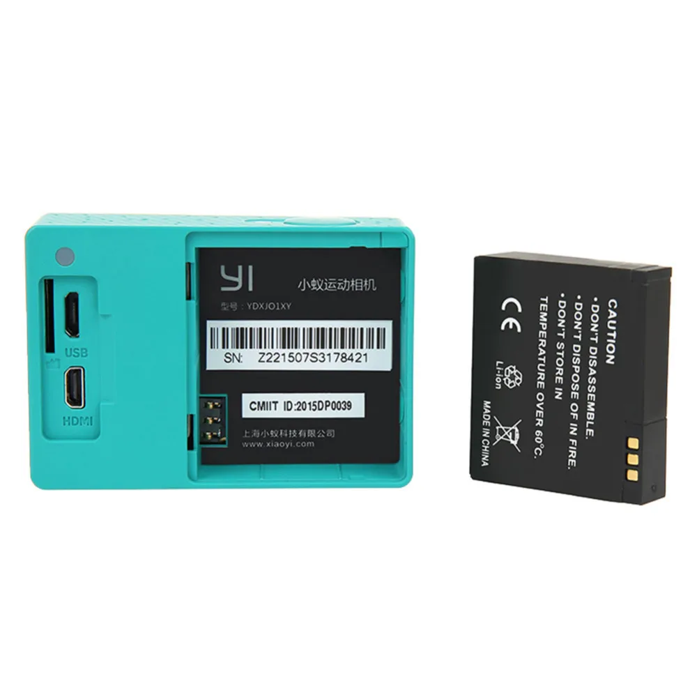 High Quality 3.7V 1010mAh Rechargeable Li-ion Battery for Xiaomi Yi XiaoYi Sports Action Camera DV Cam Replacement |